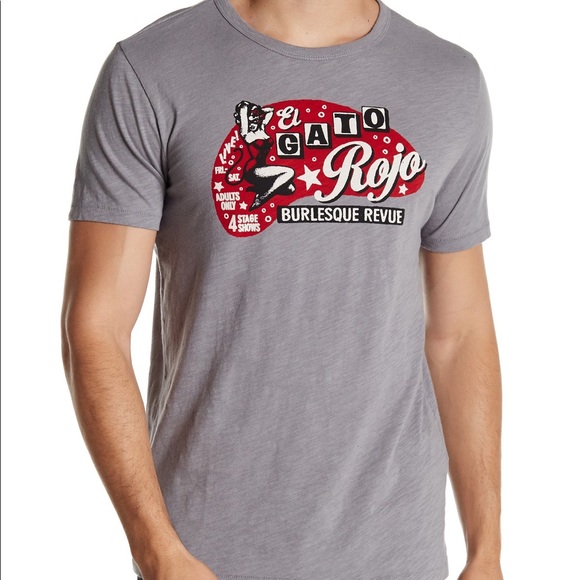Lucky Brand Other - Lucky Brand El Gato Rogo Burlesque Revue tee S